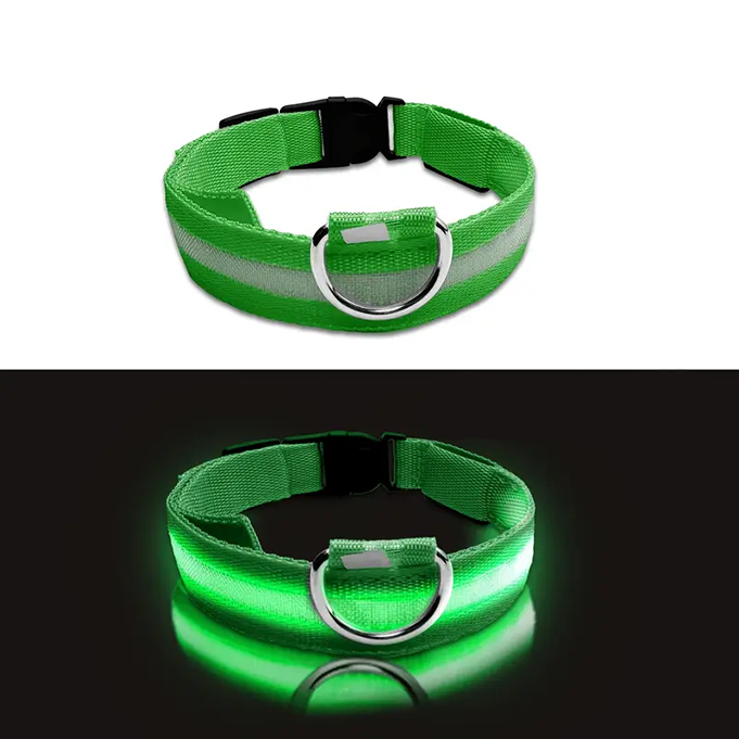 LED Glowing Dog Collar