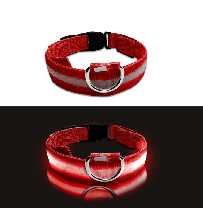 LED Glowing Dog Collar